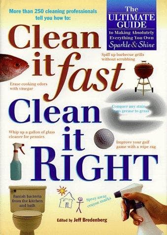 Tapa de Clean it fast, clean it right