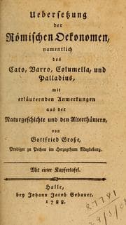Tapa de Buch von der Landwirtschaft