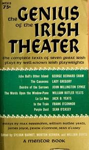 Tapa de The genius of the Irish theater