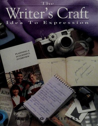 Tapa de Writers Craft Idea to Expression