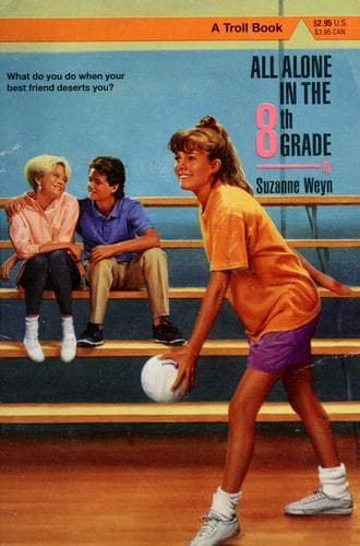 Tapa de All alone in the eighth grade