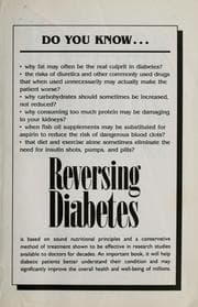 Tapa de Reversing diabetes