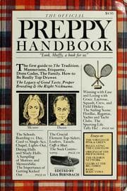 Tapa de Official Preppy Handbook