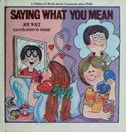 Tapa de Saying what you mean
