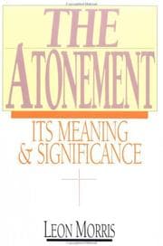 Tapa de The Atonement, its meaning and significance