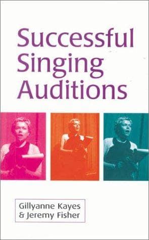 Tapa de Successful singing auditions