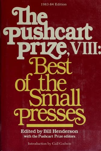 Tapa de The Pushcart prize, VIII
