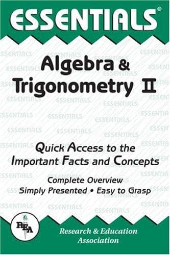 Tapa de The essentials of algebra & trigonometry