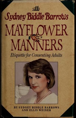 Tapa de Mayflower manners