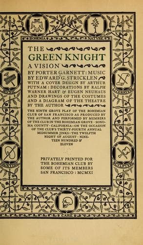 Tapa de The green knight