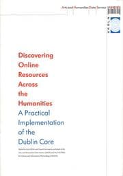 Tapa de Discovering online resources across the humanities