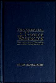 Tapa de The essential George Washington