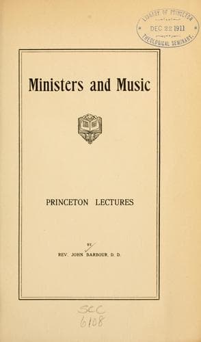 Tapa de Ministers and music