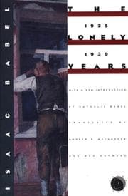Tapa de Isaac Babel: The Lonely Years 1925-1939