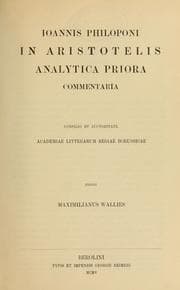Tapa de In Aristotelis Analytica priora commentaria ...