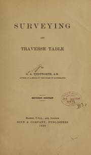 Tapa de Surveying and traverse table...