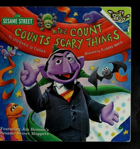 Tapa de The Count counts scary things