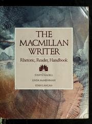 Tapa de The Macmillan writer