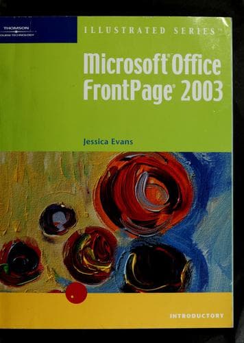 Tapa de Microsoft FrontPage 2003