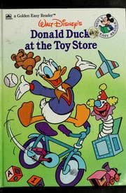 Tapa de Walt Disneyʾs Donald Duck at the toy store