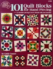 Tapa de 101 quilt blocks for hand piecing