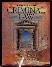 Tapa de Principles of criminal law