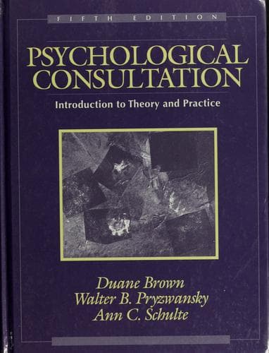 Tapa de Psychological consultation