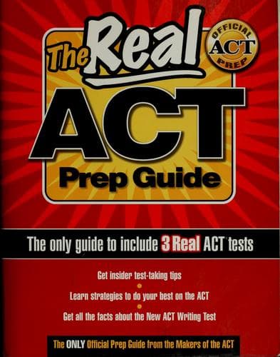 Tapa de The Real ACT Prep Guide