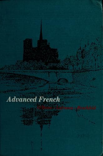 Tapa de Advanced French
