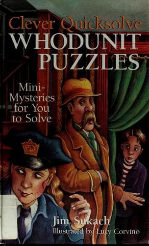 Tapa de Clever quicksolve whodunit puzzles