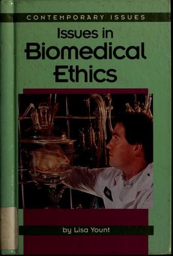 Tapa de Issues in biomedical ethics