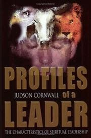 Tapa de Profiles of a leader