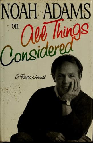 Tapa de Noah Adams on "All things considered"