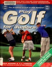 Tapa de Play golf for juniors