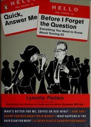 Tapa de Quick, answer me before I forget the question