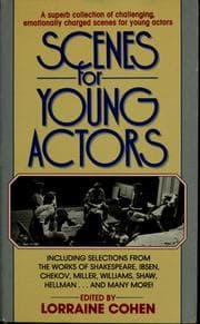 Tapa de Scenes for young actors