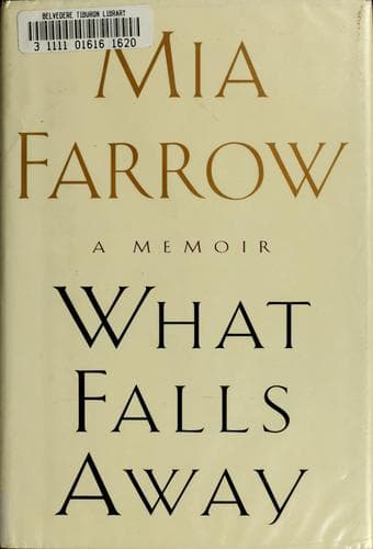 Tapa de What falls away