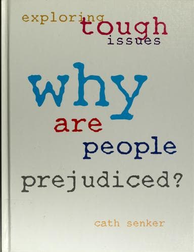 Tapa de Why are people prejudiced?