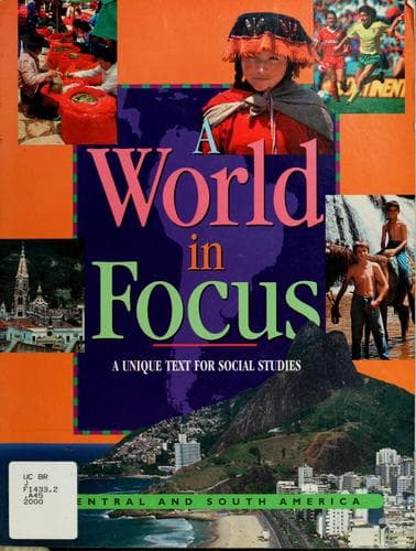 Tapa de A world in focus