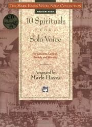 Tapa de 10 Spirituals for Solo Voice for Concerts, Contests, Recitals and Worship