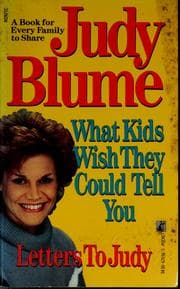 Tapa de Letters to Judy
