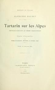 Tapa de Tartarin sur les Alpes