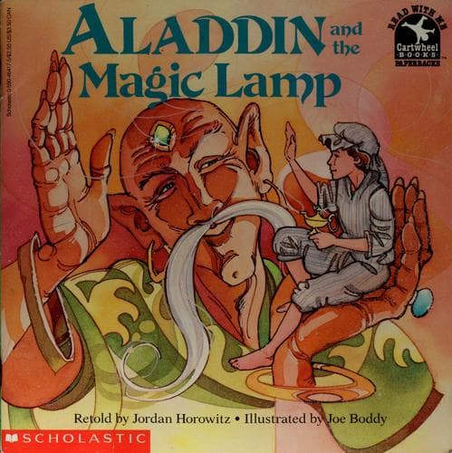 Tapa de Aladdin and the magic lamp