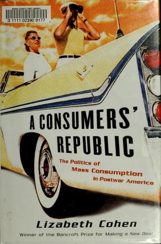 Tapa de A consumers' republic