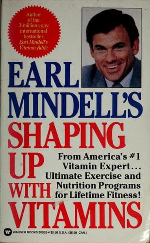 Tapa de Earl Mindell's Shaping up with vitamins