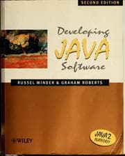 Tapa de Developing Java software
