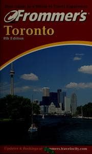 Tapa de Frommer's Toronto