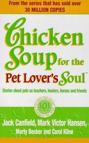 Tapa de Chicken Soup for the Pet Lover's Soul