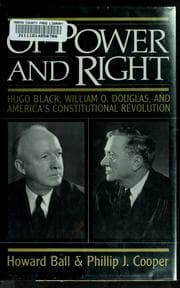 Tapa de Of power and right