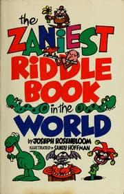 Tapa de The zaniest riddle book in the world